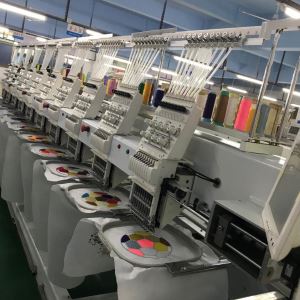 Alta velocità delle teste della macchina 10 del ricamo della maglietta